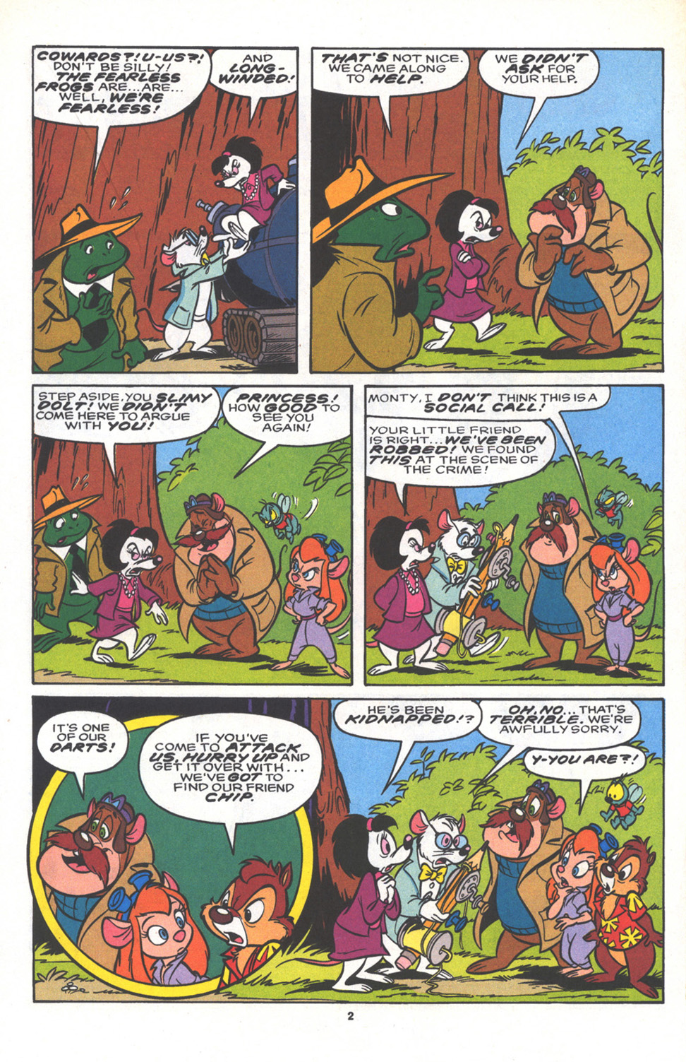 Read online Disney's Chip 'N Dale Rescue Rangers comic -  Issue #16 - 4