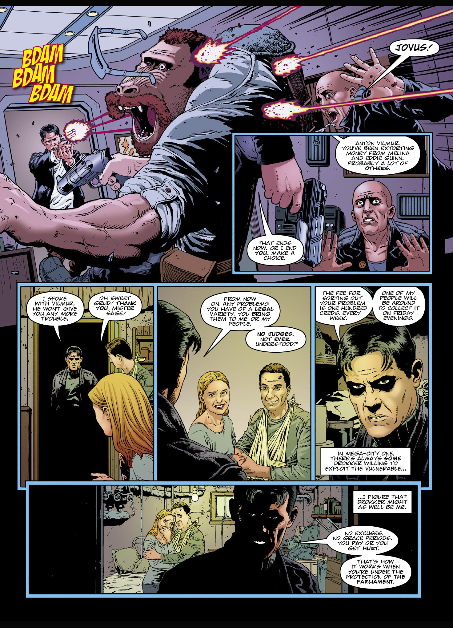 Read online Judge Dredd Megazine (Vol. 5) comic -  Issue #450 - 110