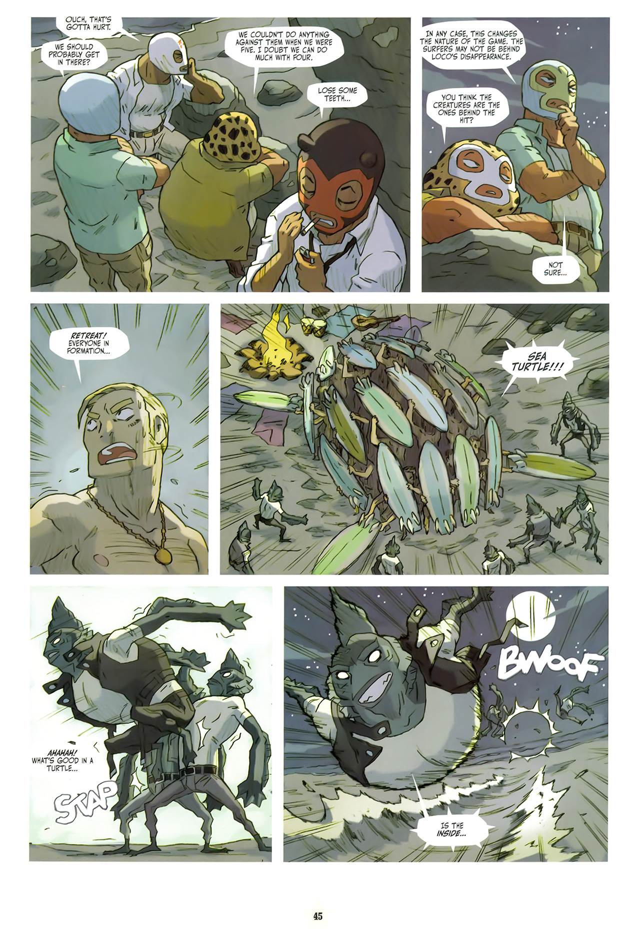 Read online Lucha Libre comic -  Issue #6 - 47