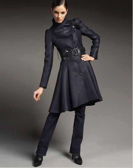 Wearable Trends: Mackage Belted Bow-Front Coat