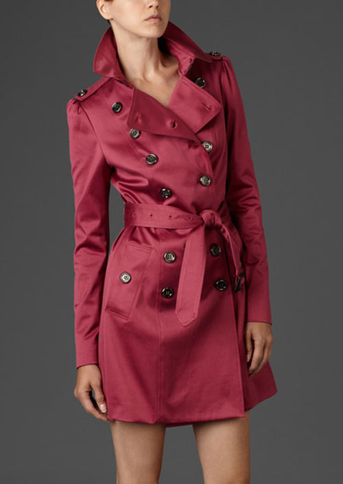 Wearable Trends: BURBERRY LONDON WASHED COTTON RAGLAN TRENCH COAT