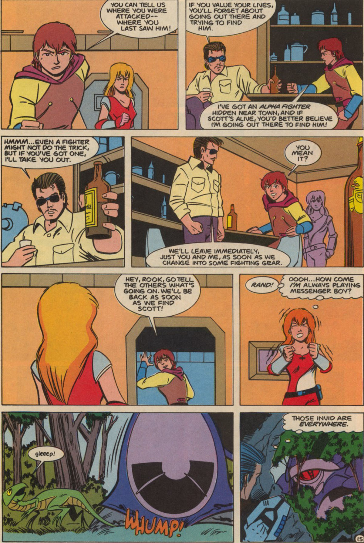 Read online Robotech The New Generation comic -  Issue #8 - 19