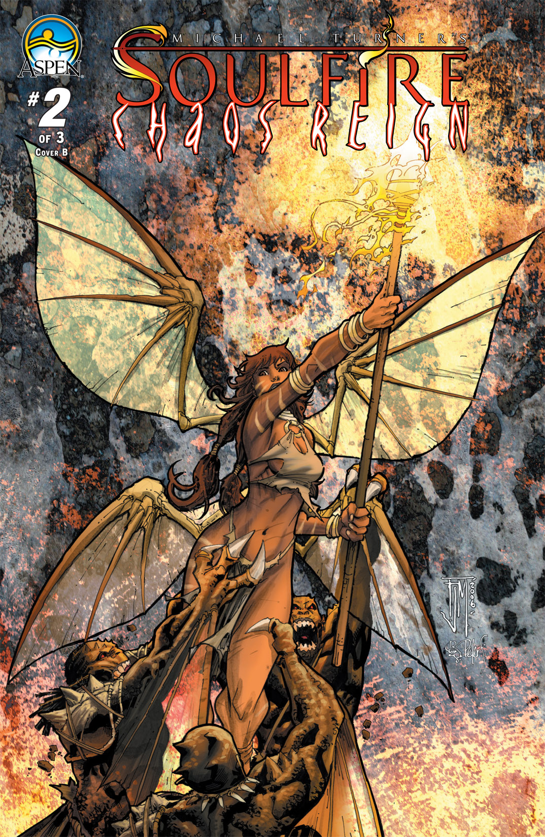 Read online Michael Turner's Soulfire: Chaos Reign comic -  Issue #2 - 2
