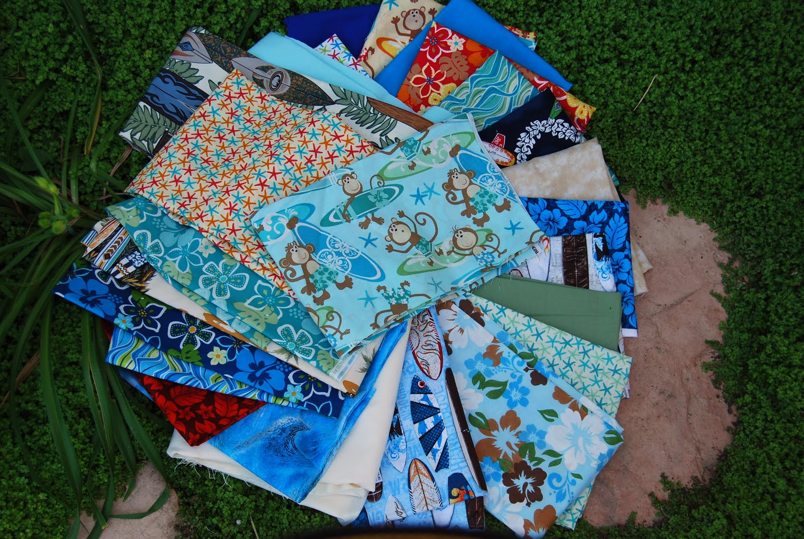 traceyjay quilts surfer circle around... done.