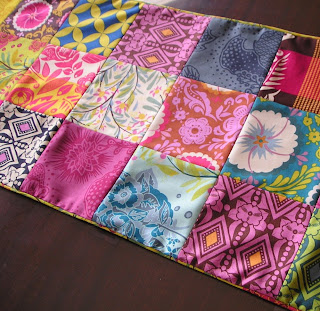 Tutorial for a table runner made out of a charm pack | Whipstitch