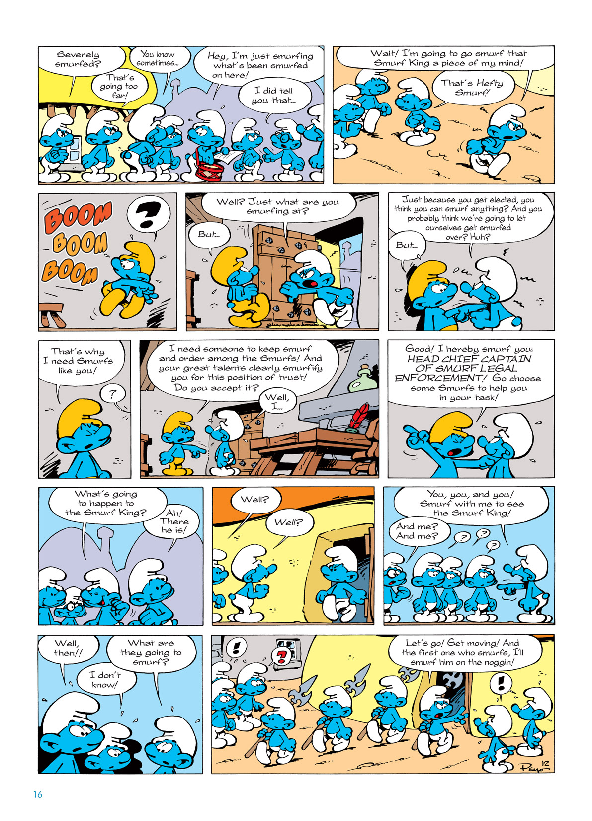 Read online The Smurfs comic -  Issue #3 - 16