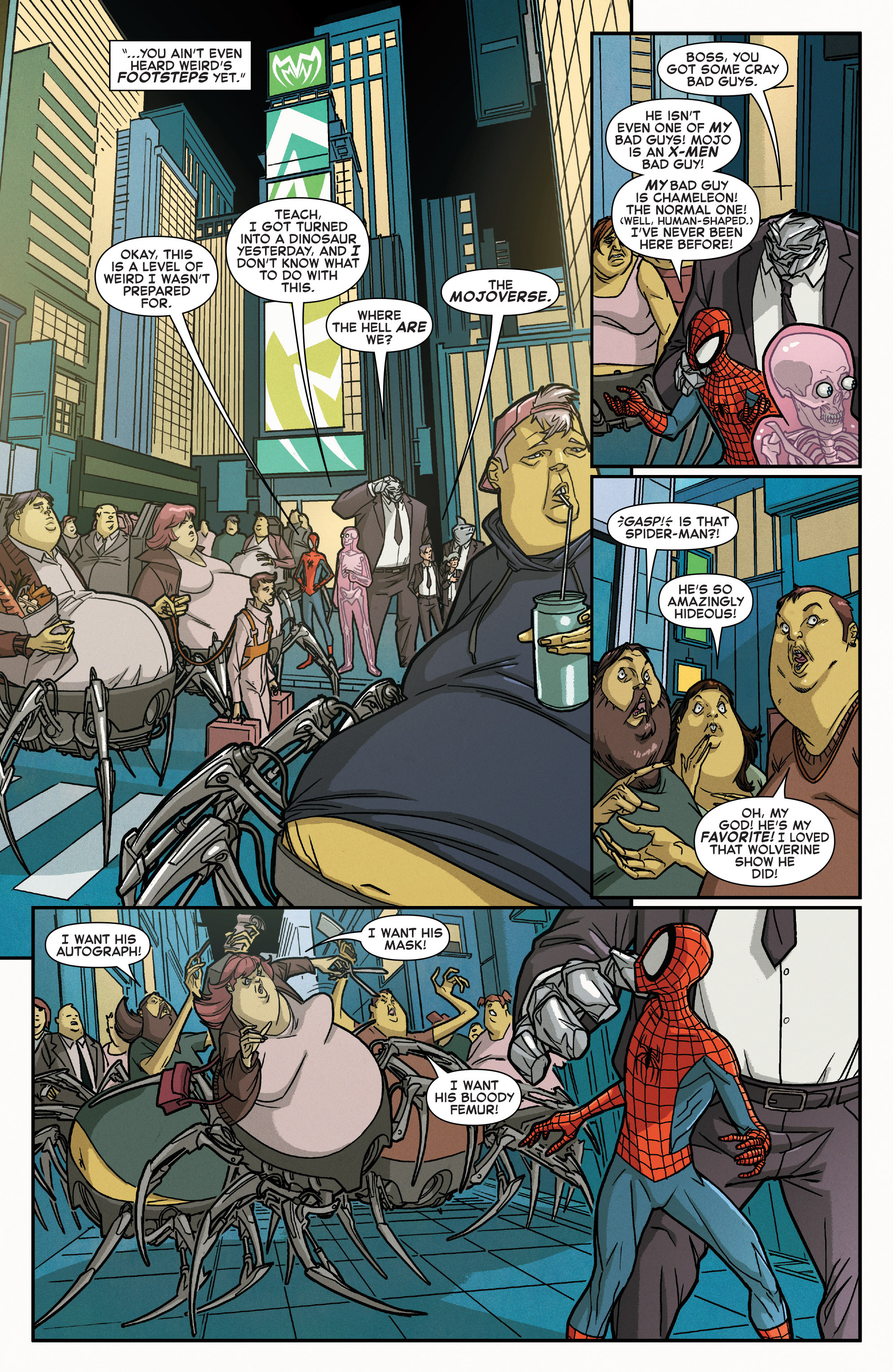 Read online Spider-Man & the X-Men comic -  Issue #3 - 12