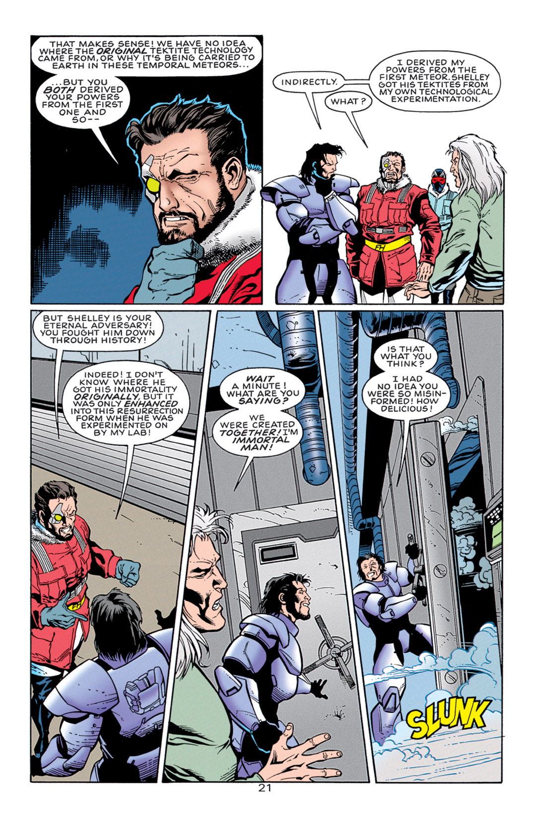 Read online Resurrection Man (1997) comic -  Issue #26 - 21