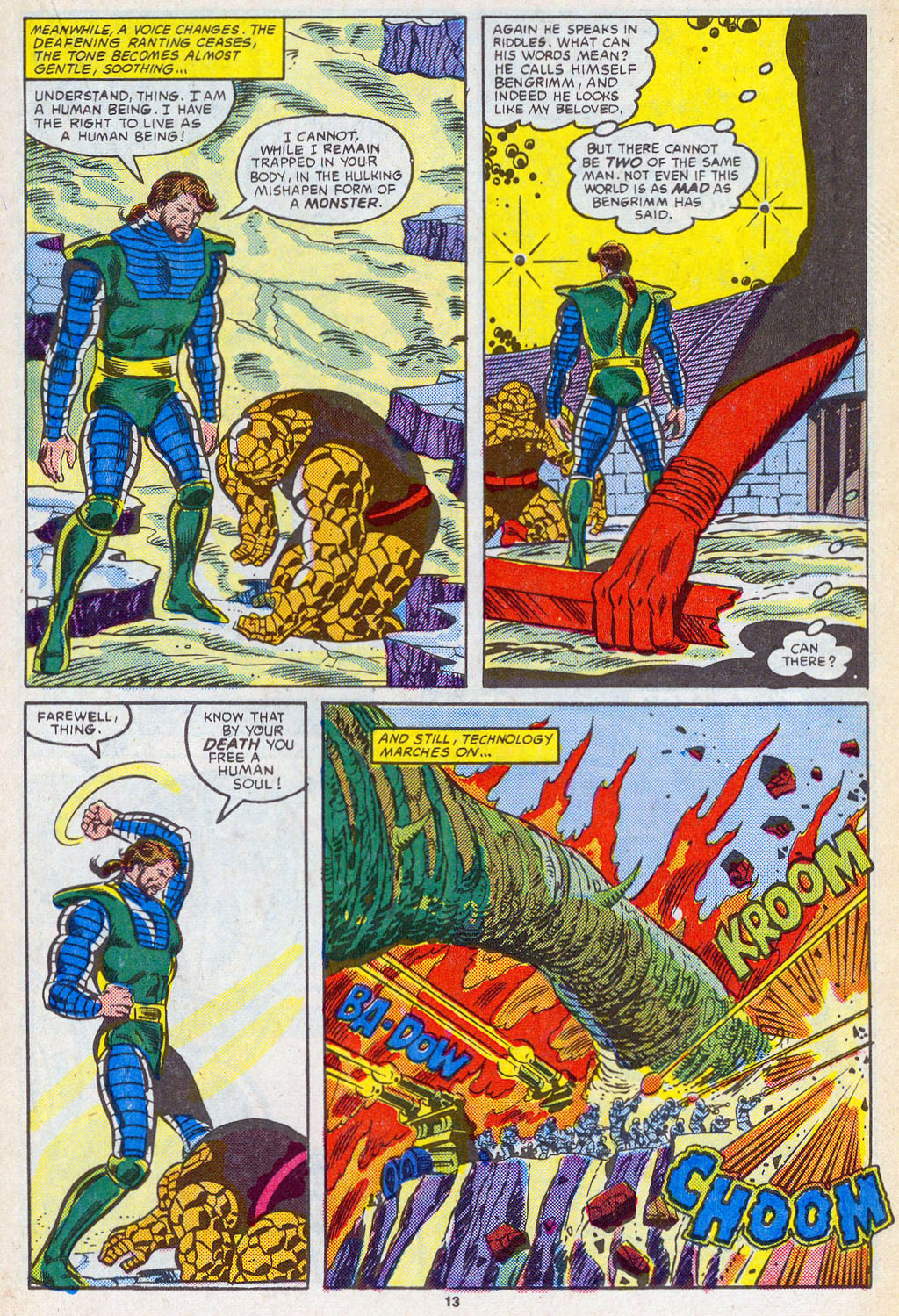 Read online The Thing comic -  Issue #22 - 14
