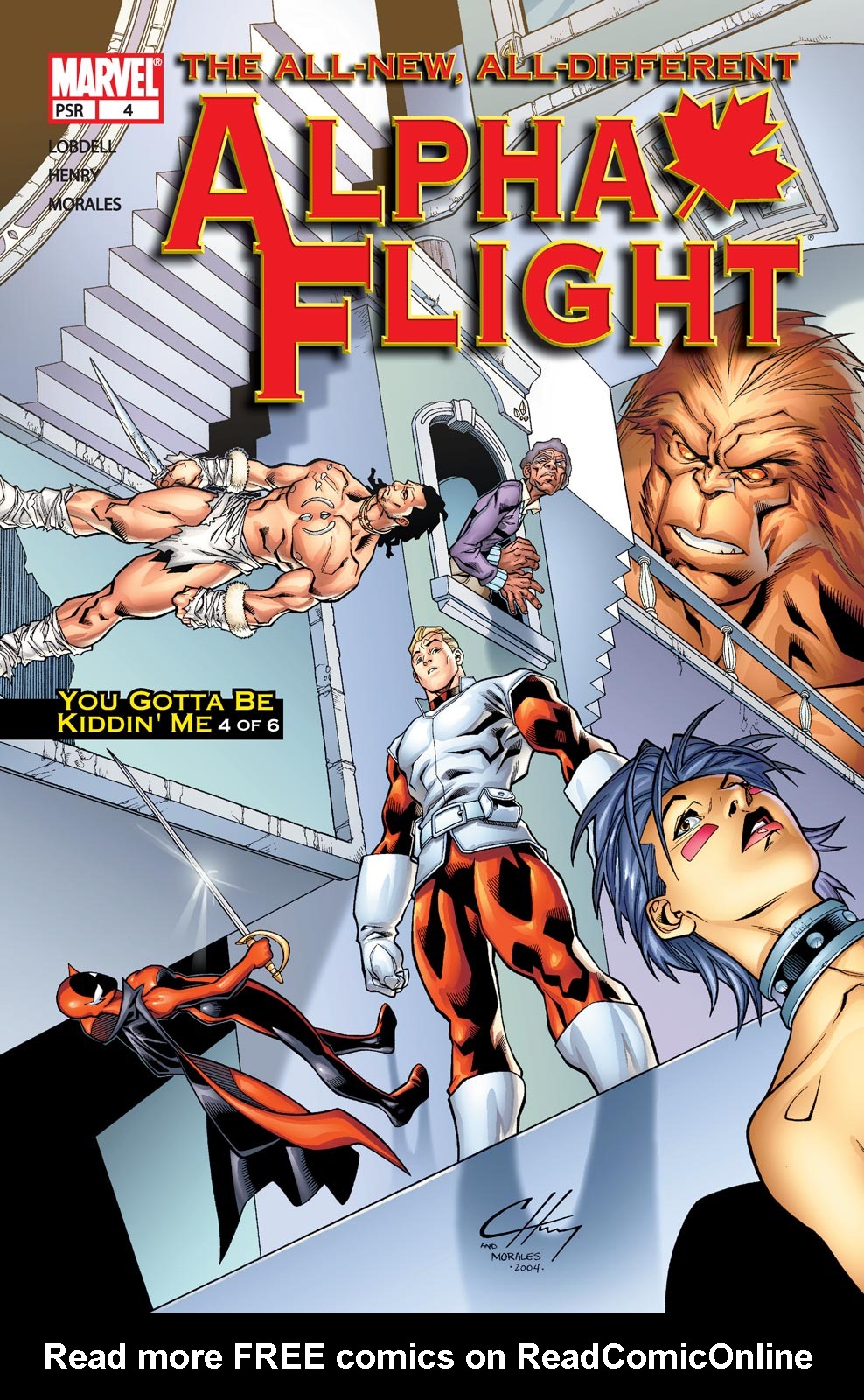 Read online Alpha Flight (2004) comic -  Issue #4 - 1