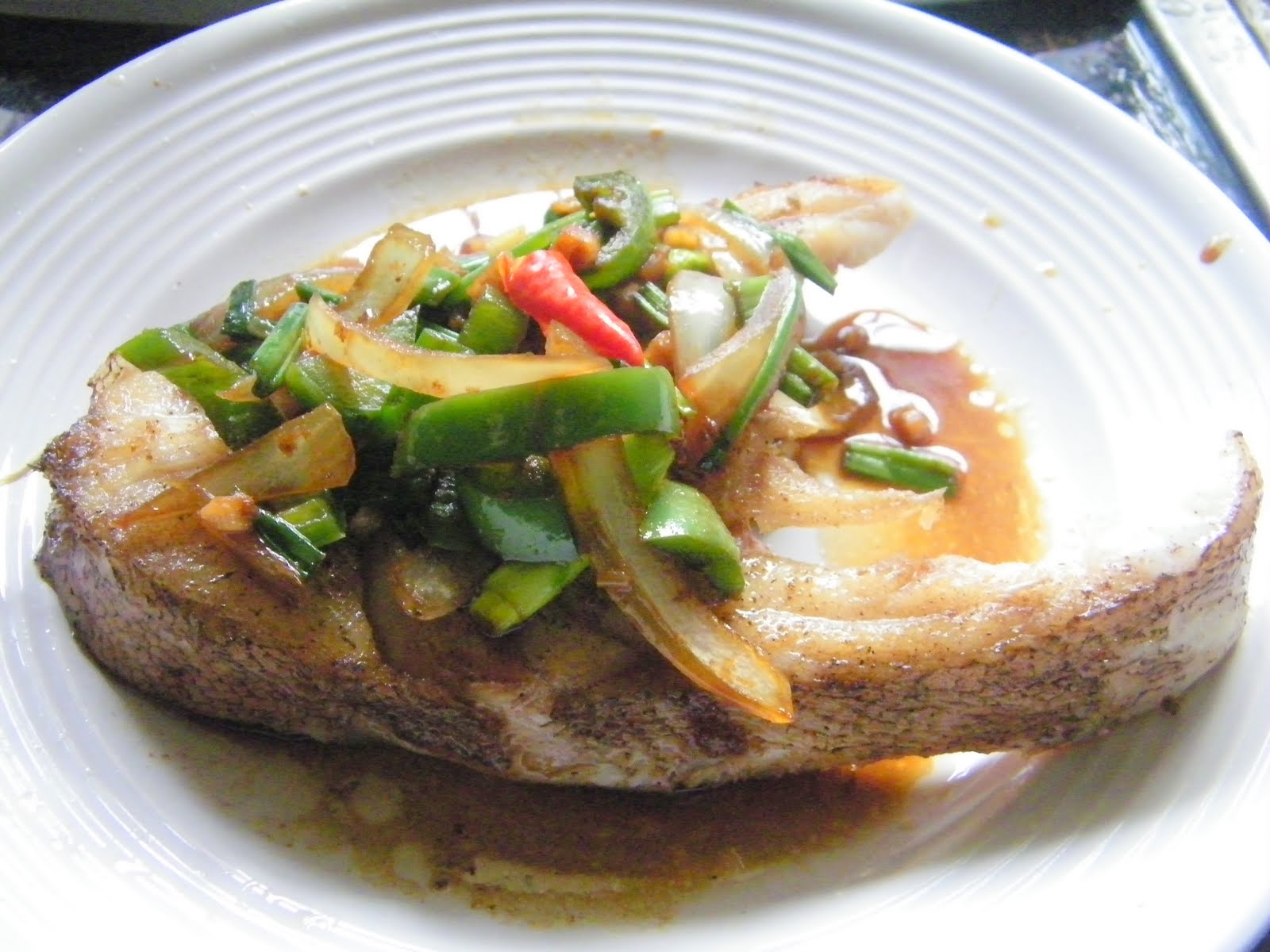Little Bellevue Kitchen Pan Fried Halibut Steak