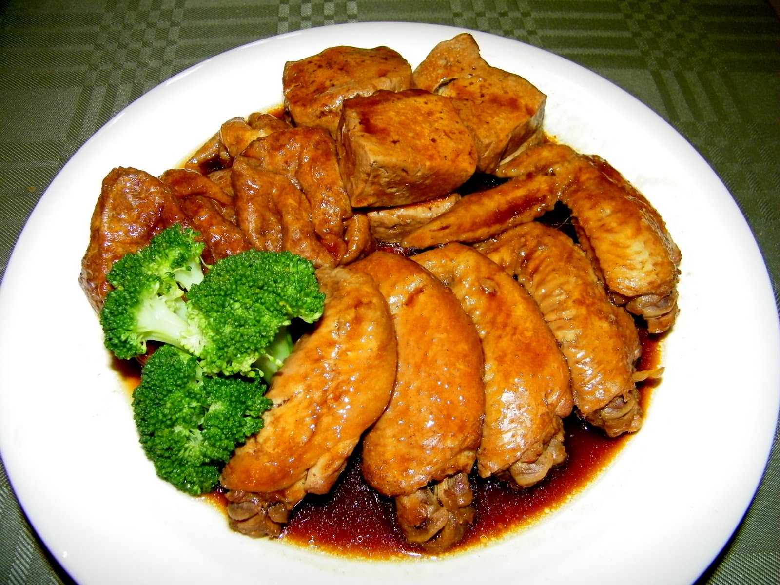 Little Bellevue Kitchen Soy Sauce Chicken Wing with Tofu Puff