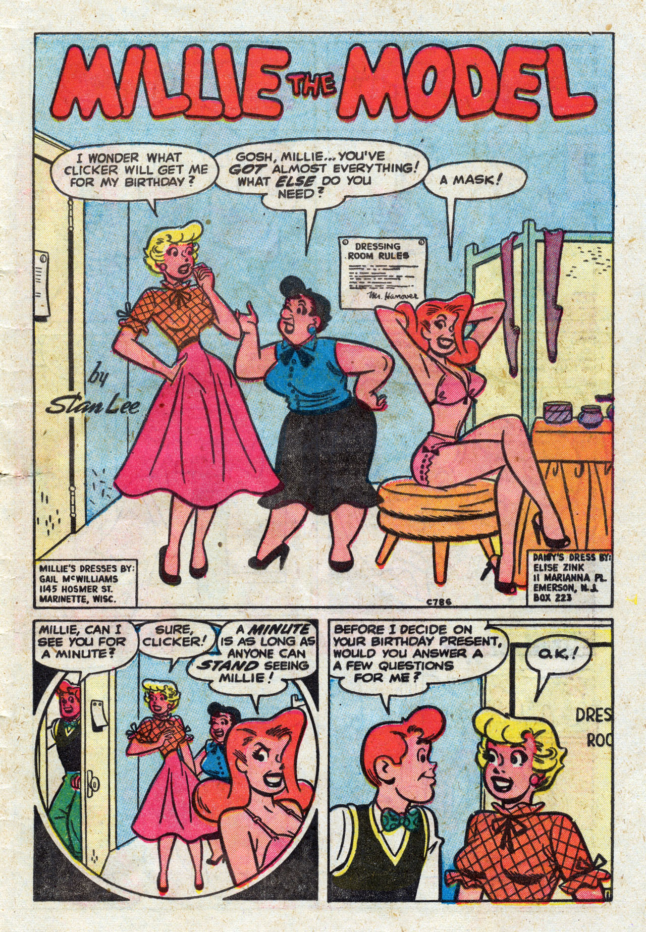 Read online Millie the Model comic -  Issue #43 - 29