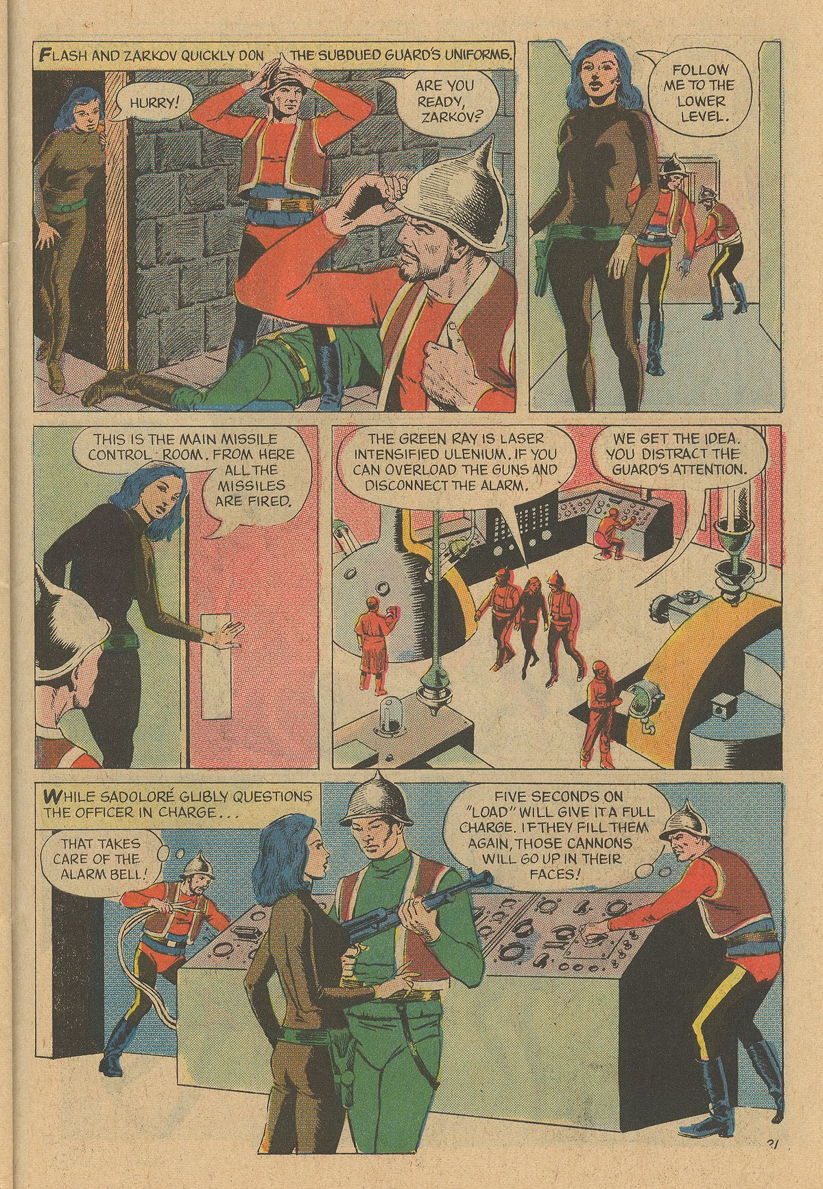 Read online Flash Gordon (1969) comic -  Issue #12 - 27