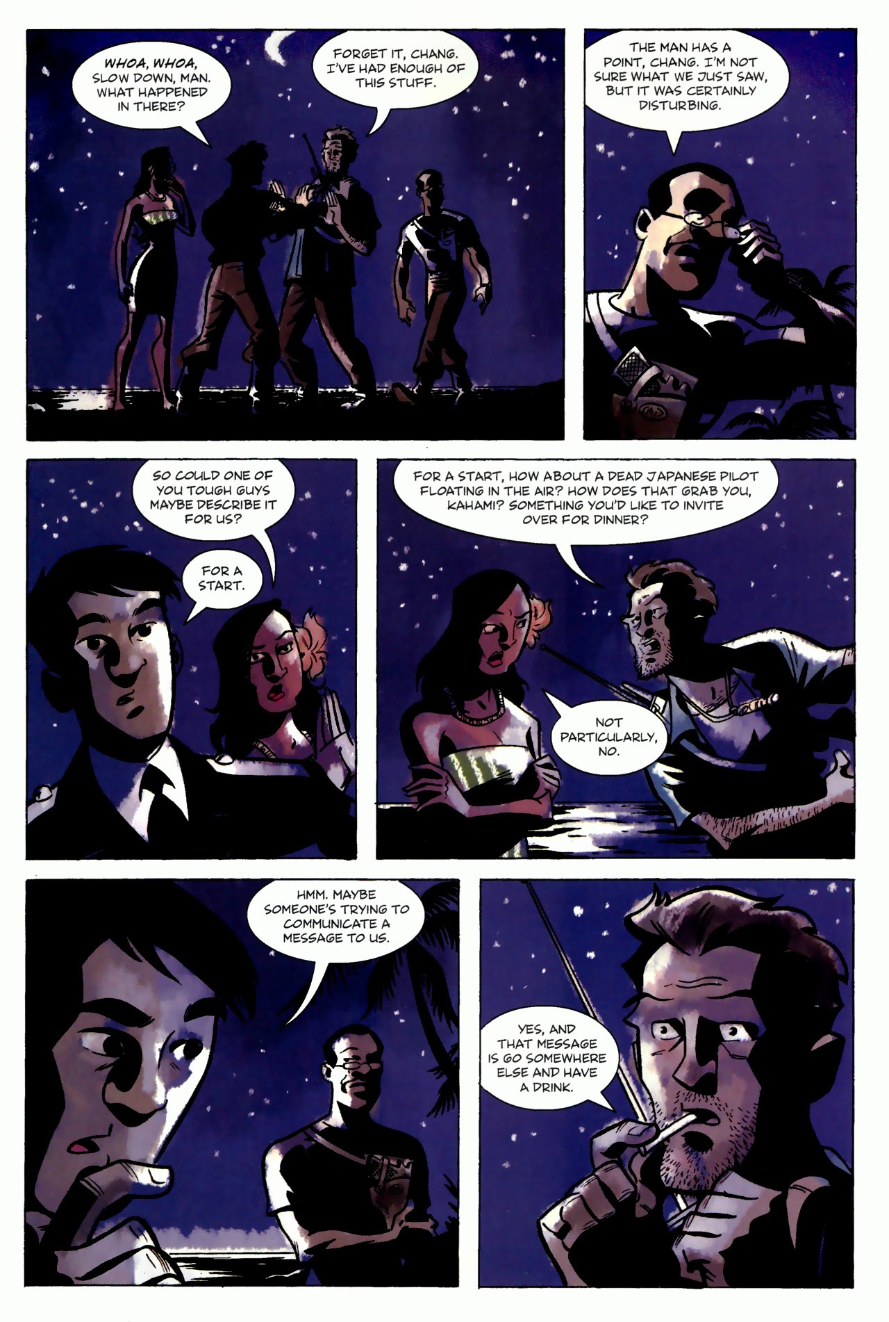 Read online Hawaiian Dick: Screaming Black Thunder comic -  Issue #4 - 6
