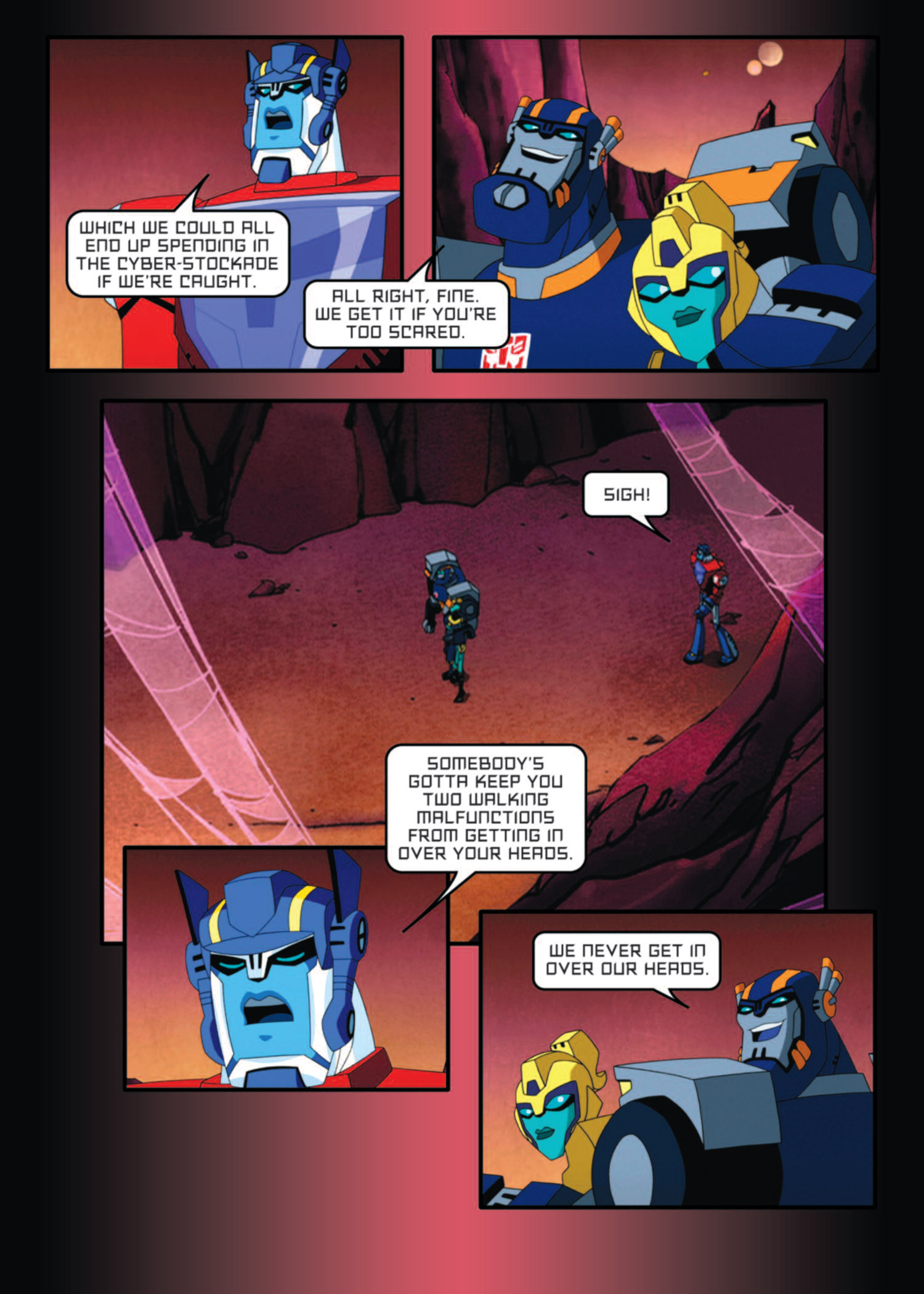 Read online Transformers Animated comic -  Issue #4 - 17