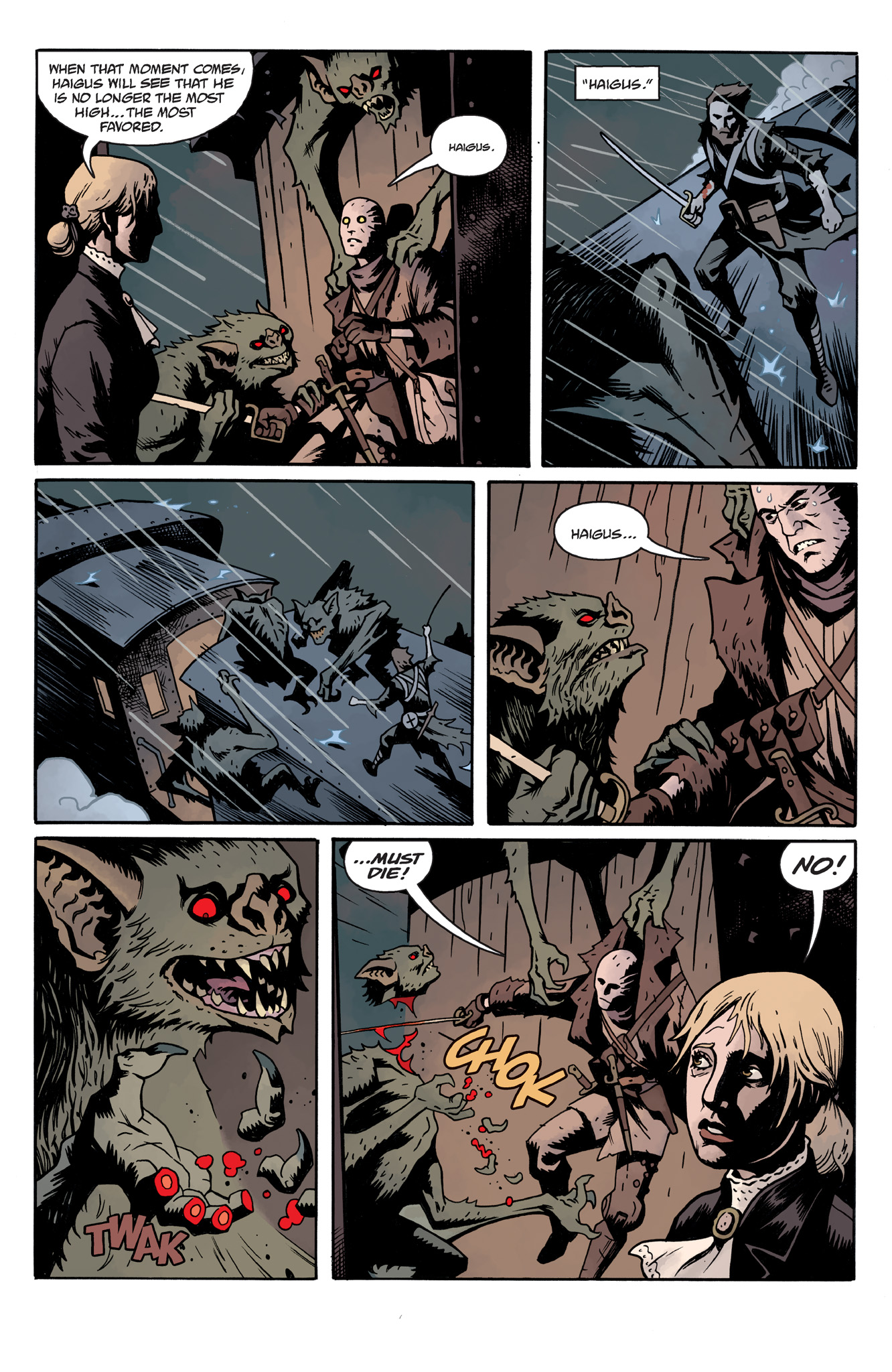 Read online Baltimore: The Infernal Train comic -  Issue #3 - 10