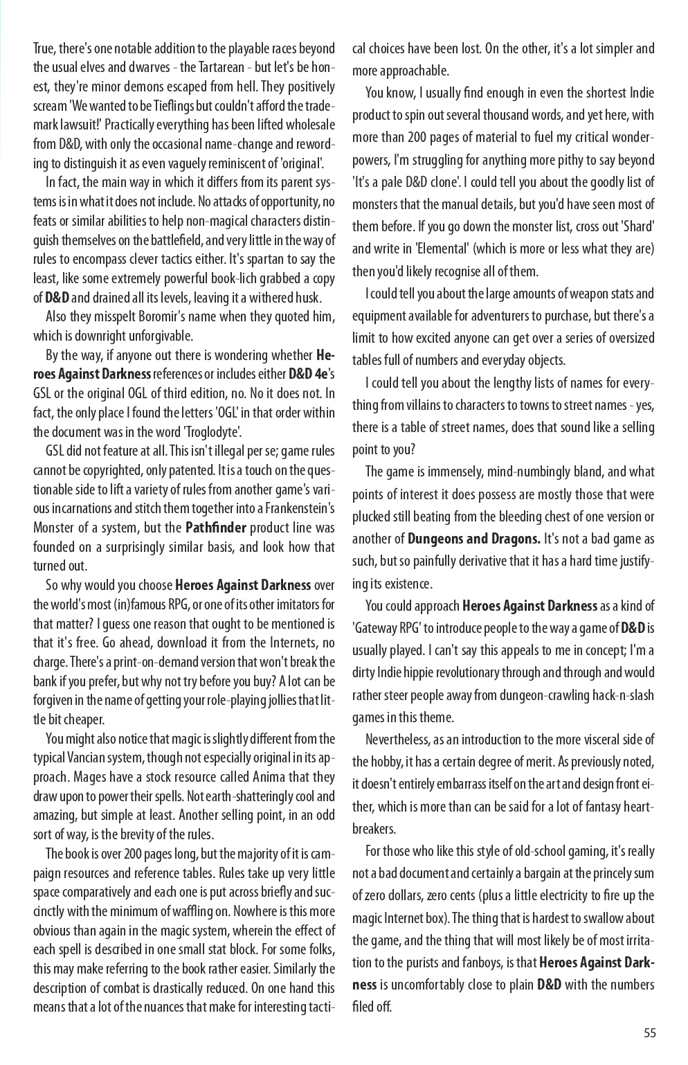 Read online Knights of the Dinner Table comic -  Issue #201 - 56