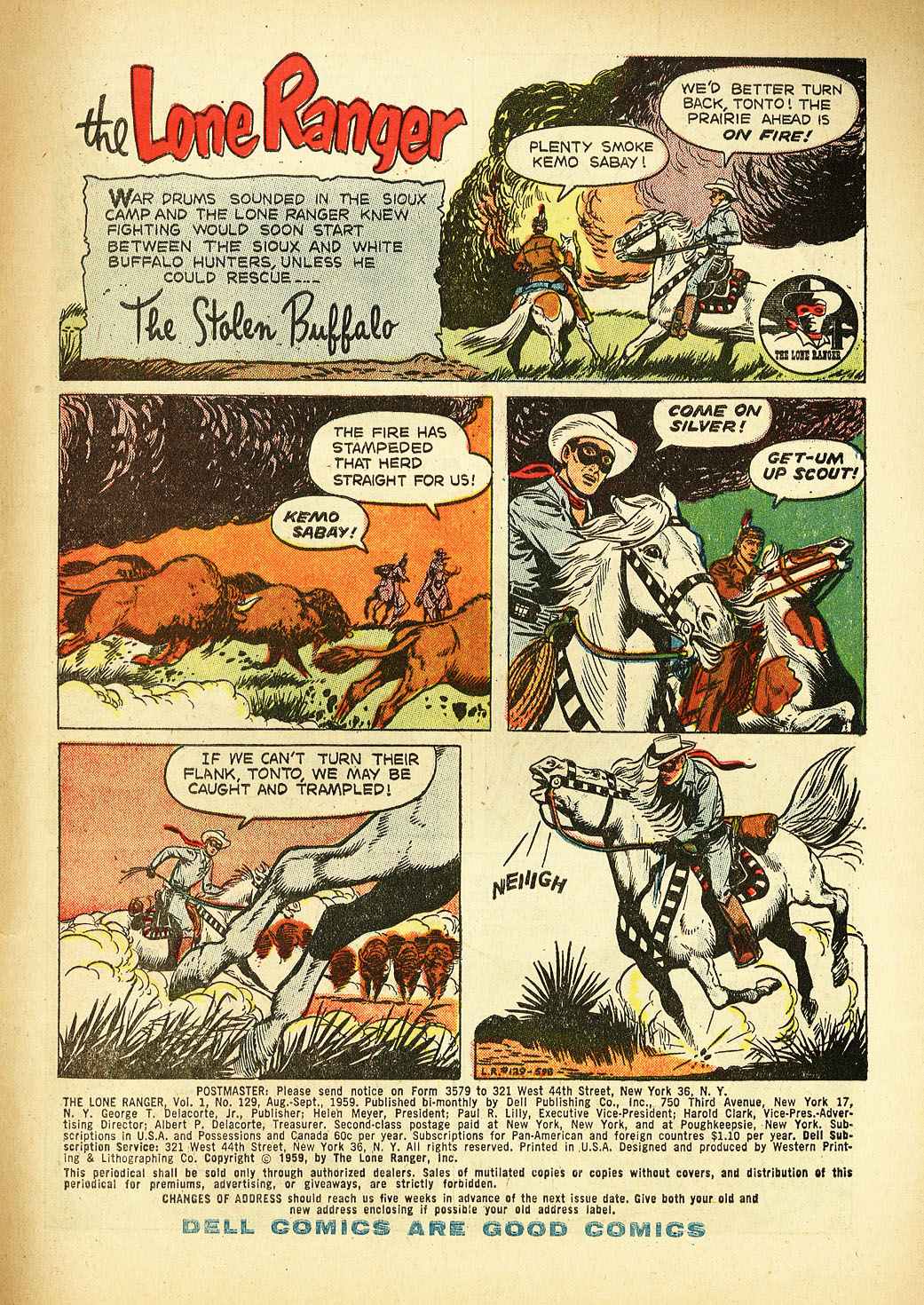 Read online The Lone Ranger (1948) comic -  Issue #129 - 3