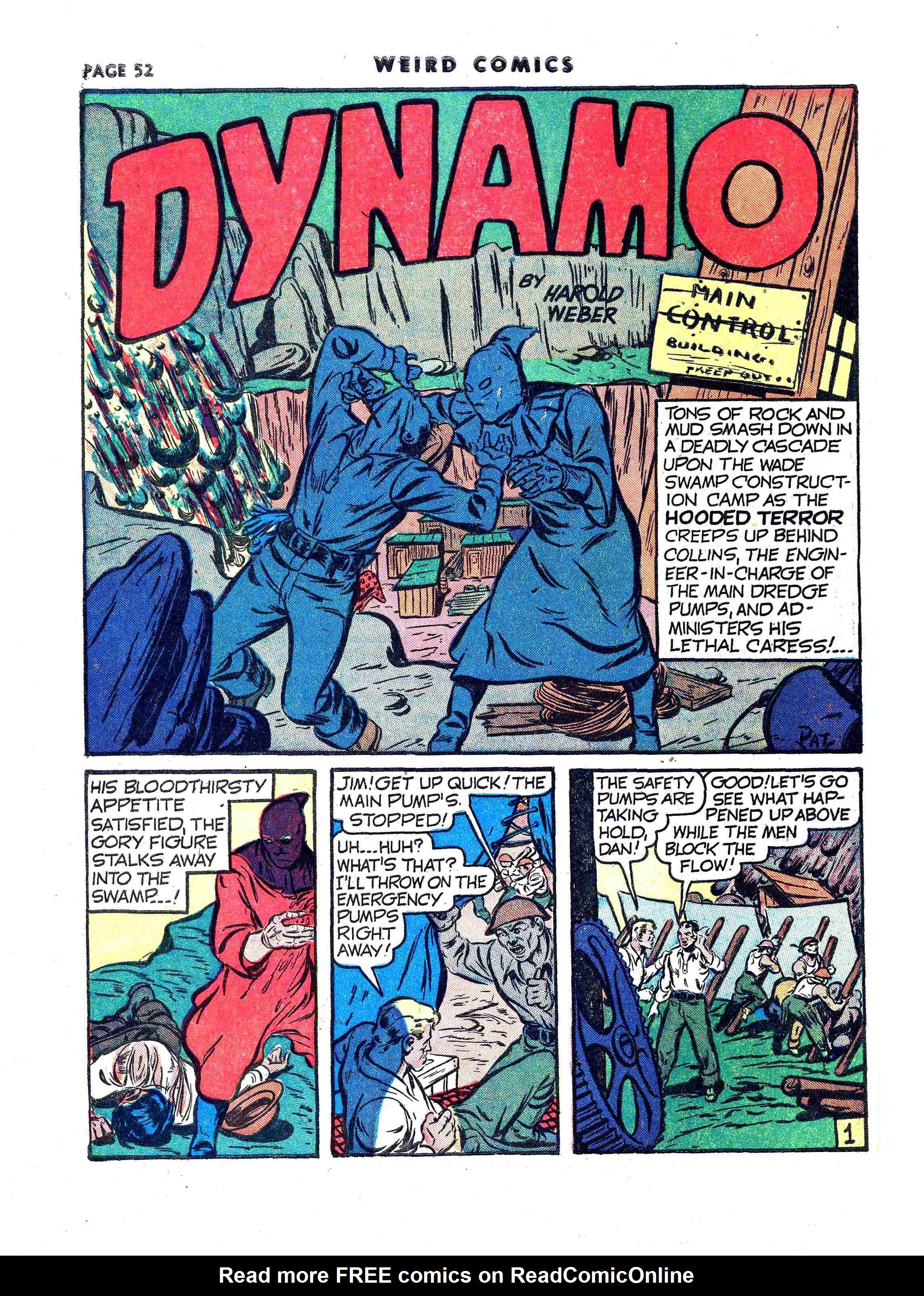 Read online Weird Comics comic -  Issue #18 - 54