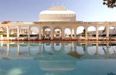 Beautiful view of Taj Lake Palace