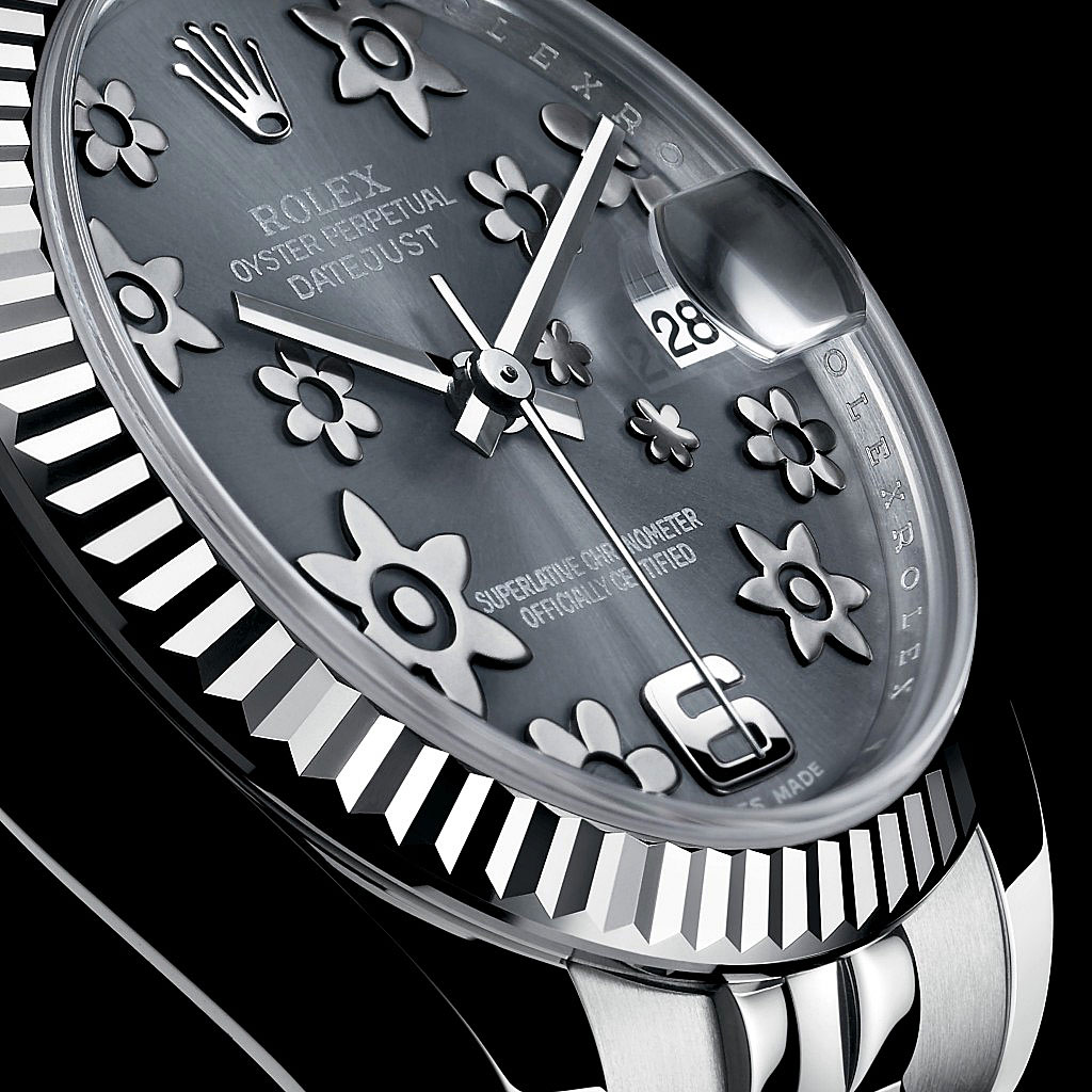 2010 BaselWorld Introduction Rolex Hotness: Flower Power White Rolesor ...