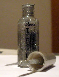  Silver Nail Polish from Dkora line of  Darosa.