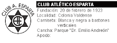 Club Atlético Esparta de Colonia Valdense