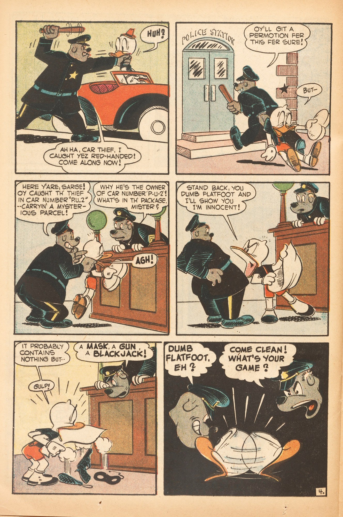 Read online Super Duck Comics comic -  Issue #26 - 36
