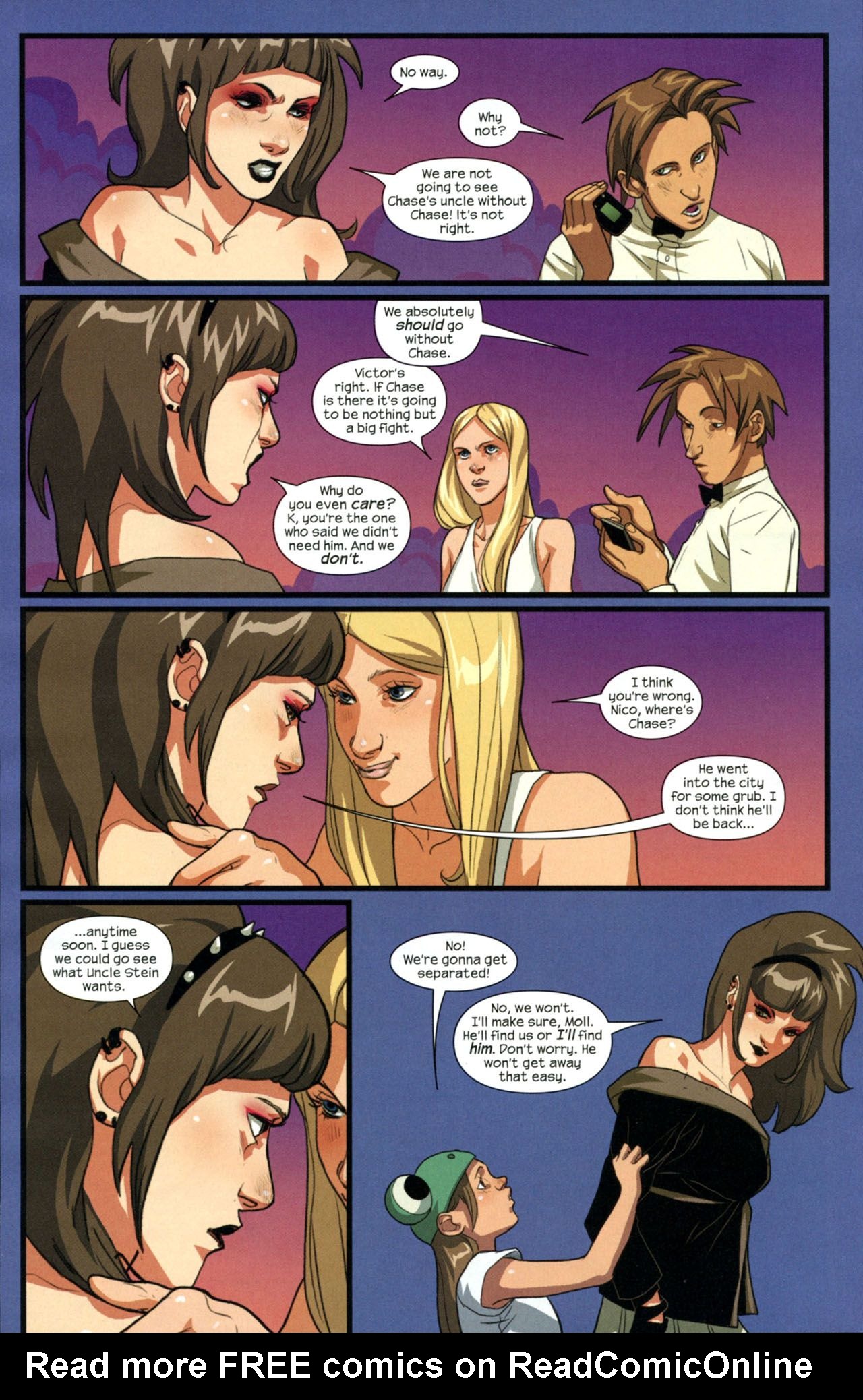 Read online Runaways (2008) comic -  Issue #14 - 12