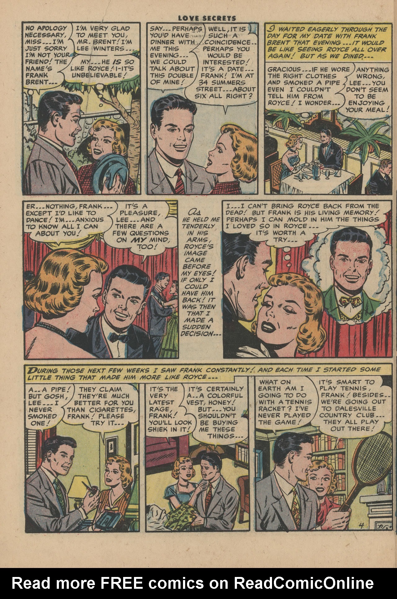 Read online Love Secrets (1953) comic -  Issue #36 - 30