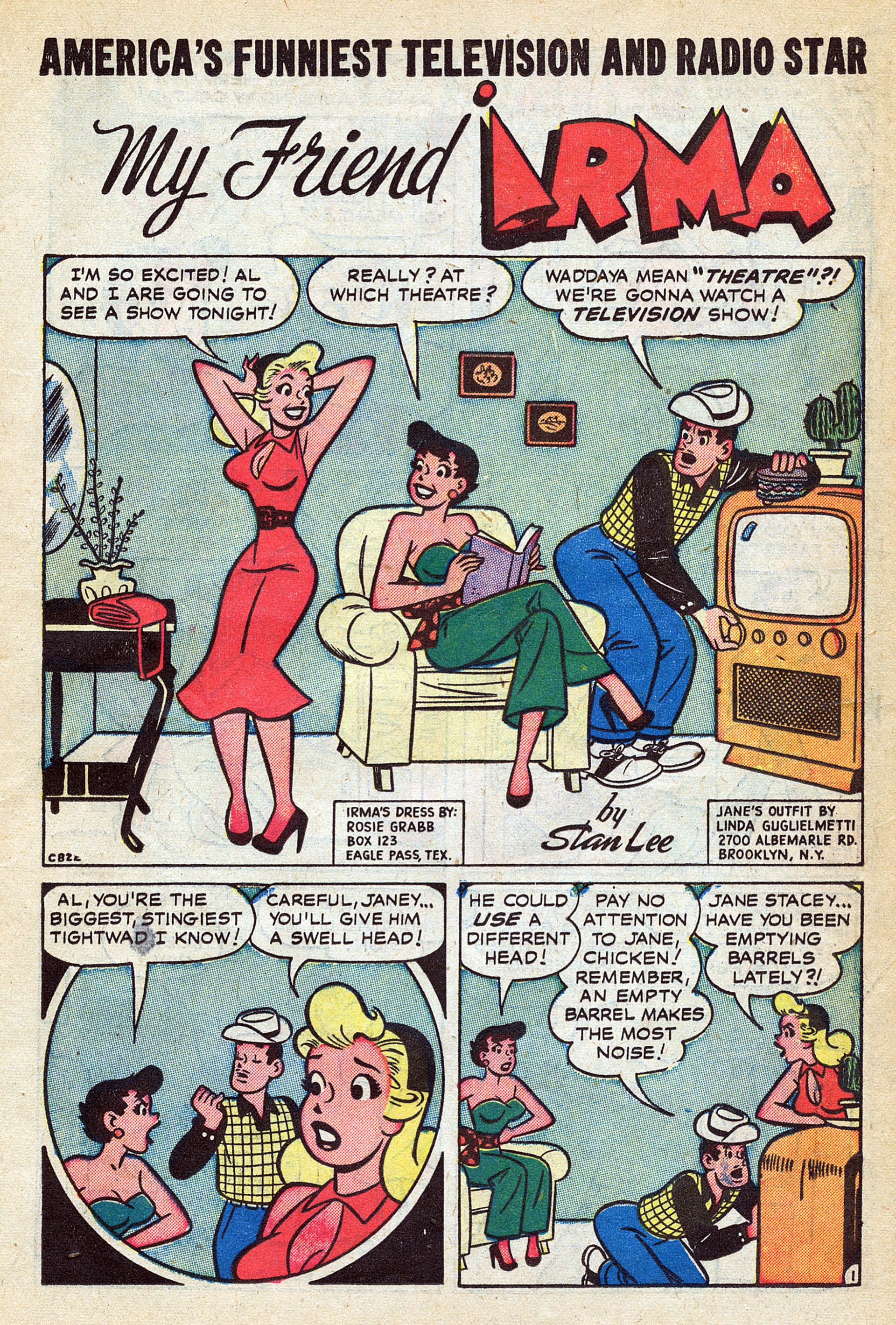 Read online My Friend Irma comic -  Issue #33 - 23
