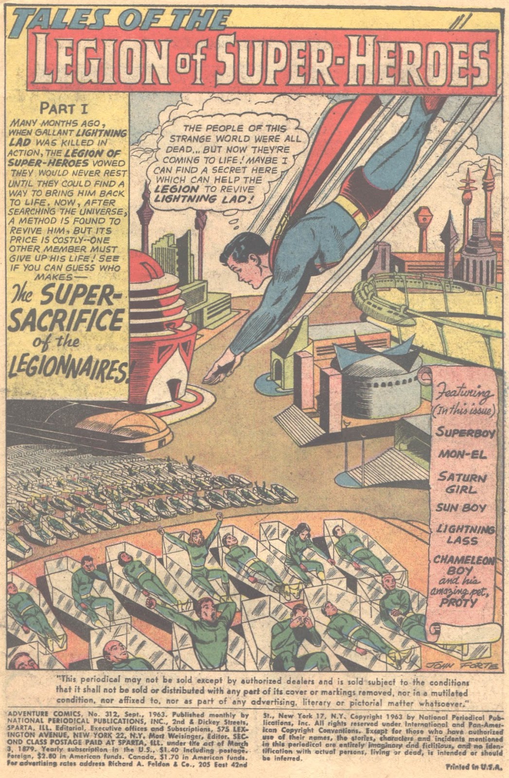 Adventure Comics (1938) issue 312 - Page 3