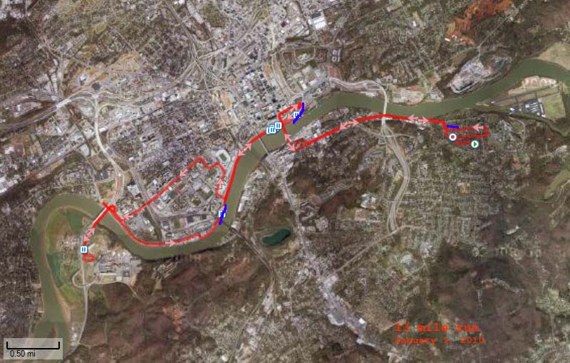 New Year’s Run and Christmas celebration marathon…