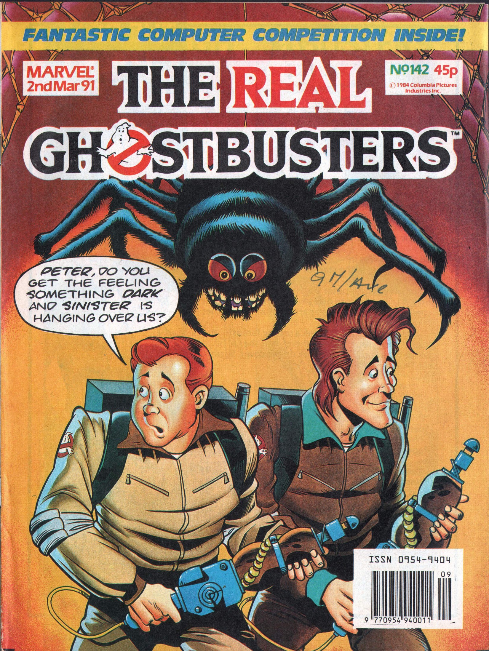 Read online The Real Ghostbusters comic -  Issue #142 - 1