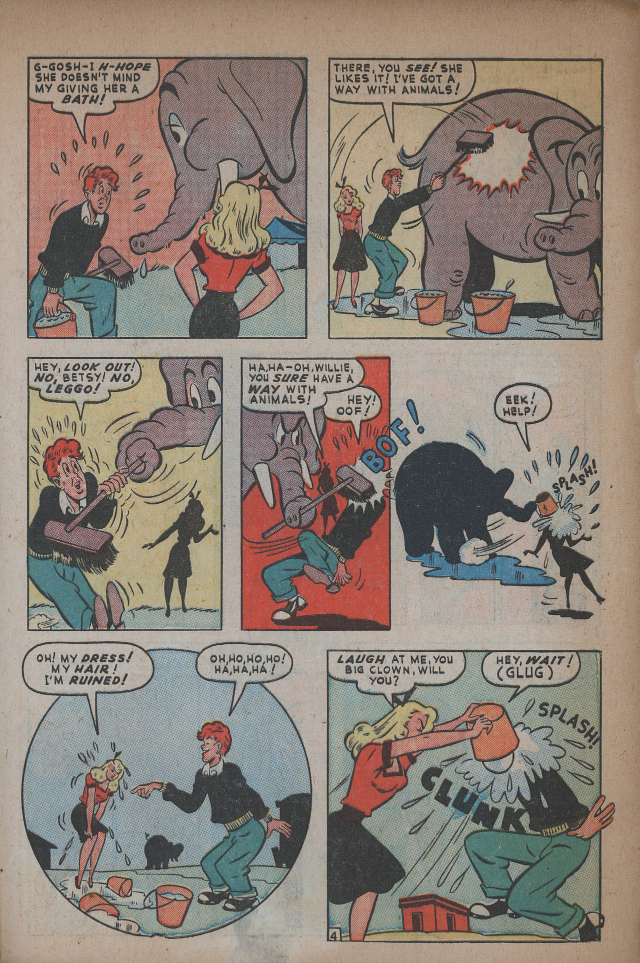 Read online Willie Comics (1946) comic -  Issue #13 - 13