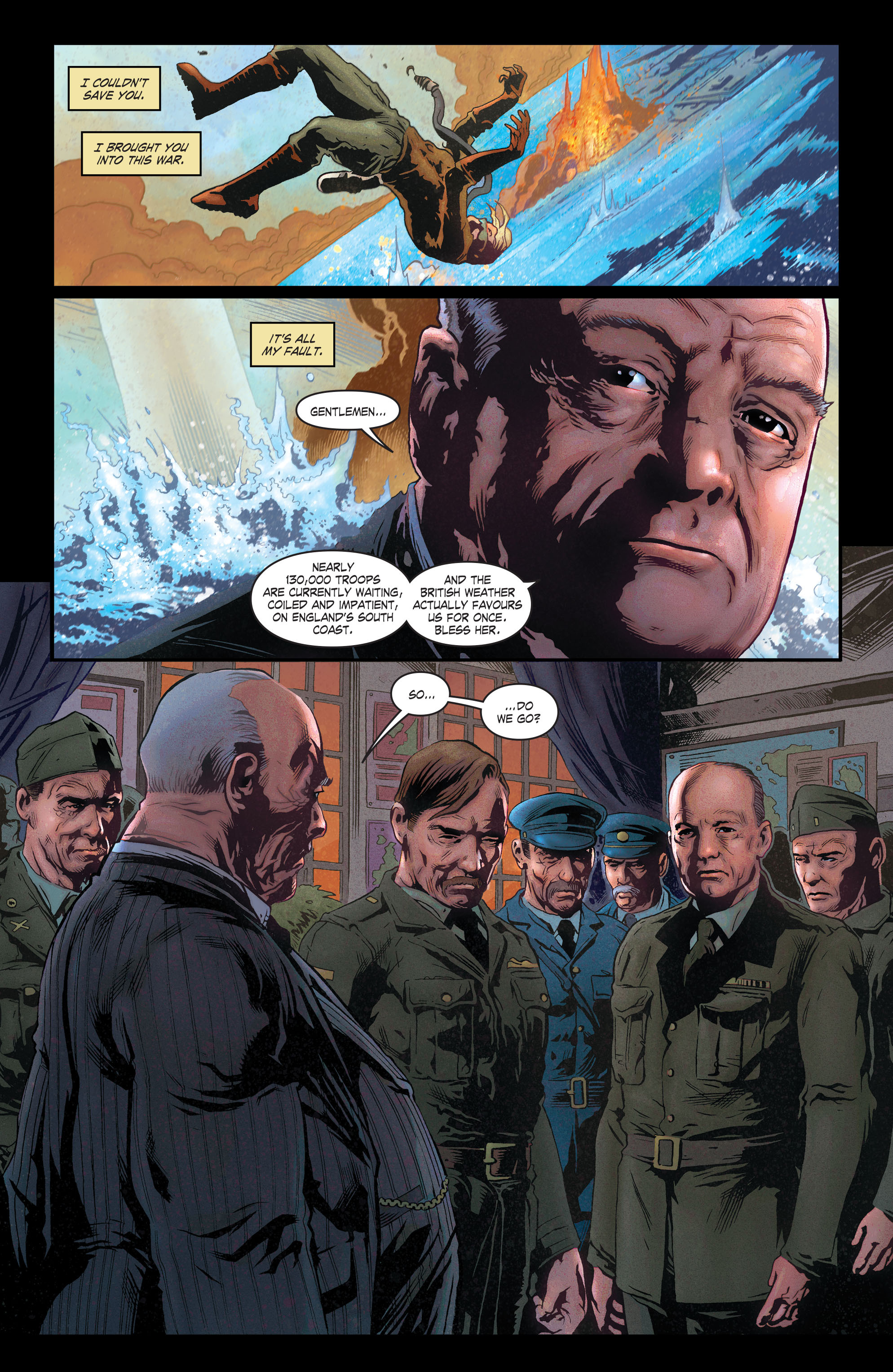 Read online The Royals: Masters of War comic -  Issue #5 - 9