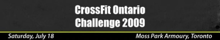 CrossFit Ontario Challenge 2009