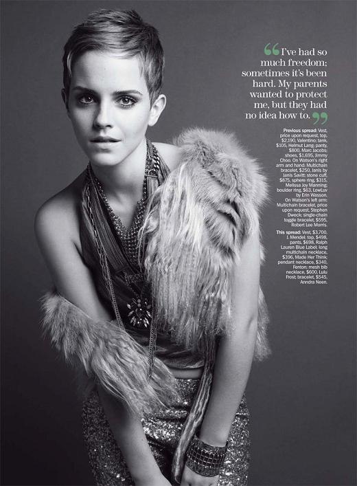 emma watson hermione marie claire dezembro 2010 fotos