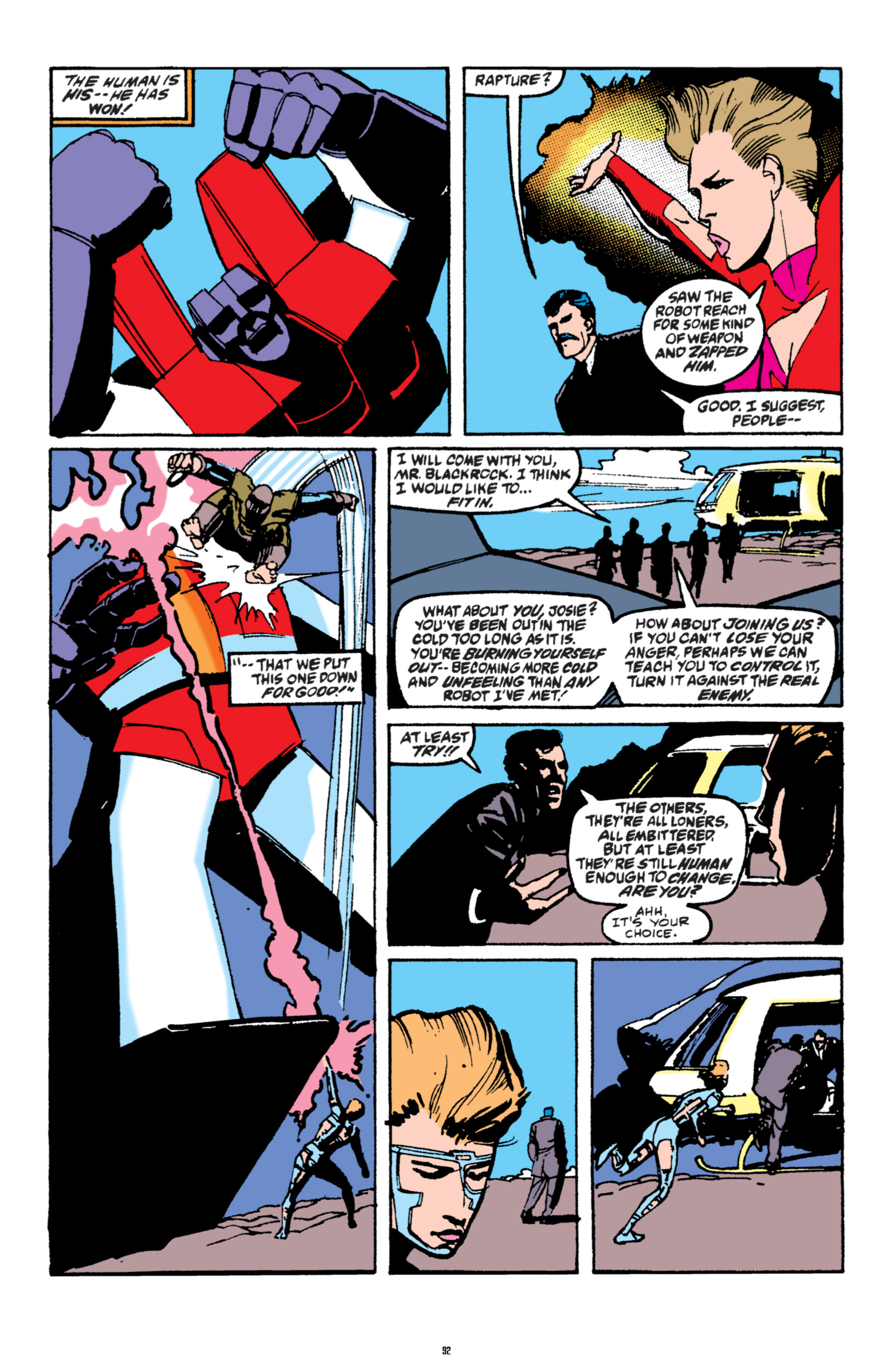Read online The Transformers Classics comic -  Issue # TPB 6 - 92