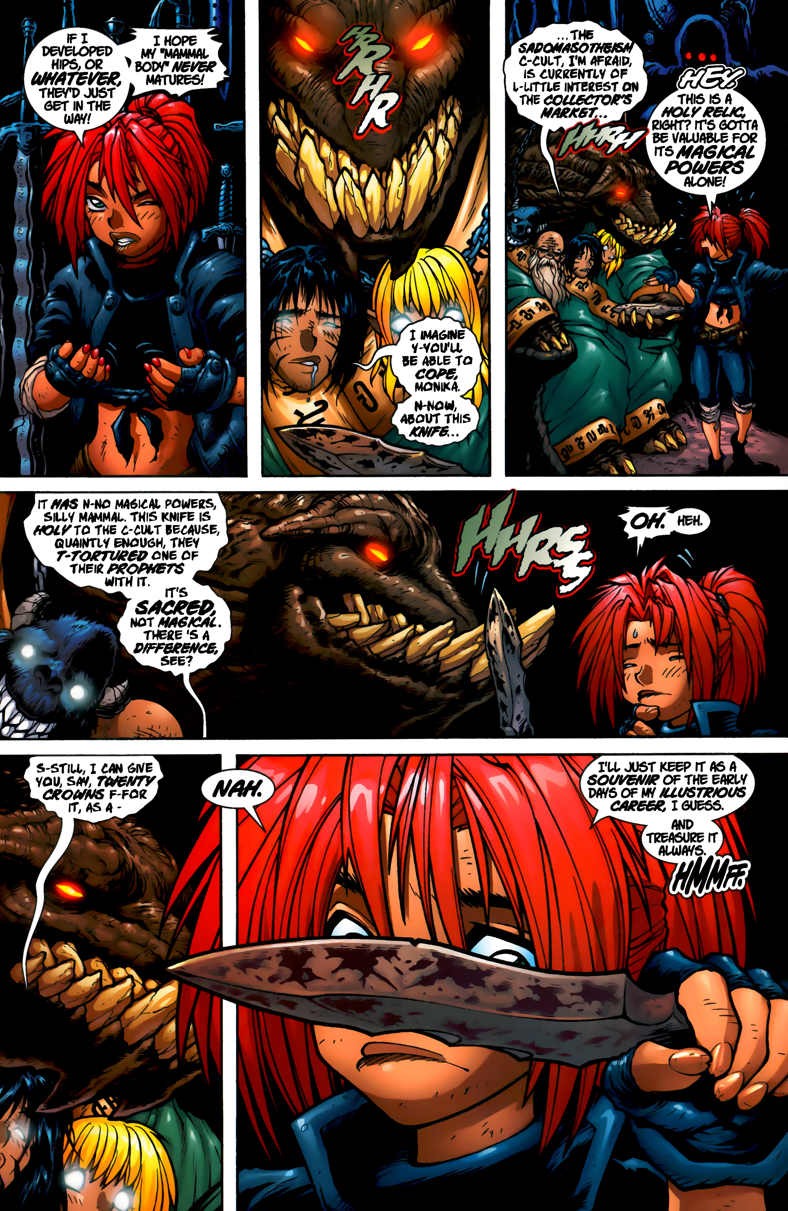 Read online Battle Chasers (1998) comic -  Issue #6 - 32