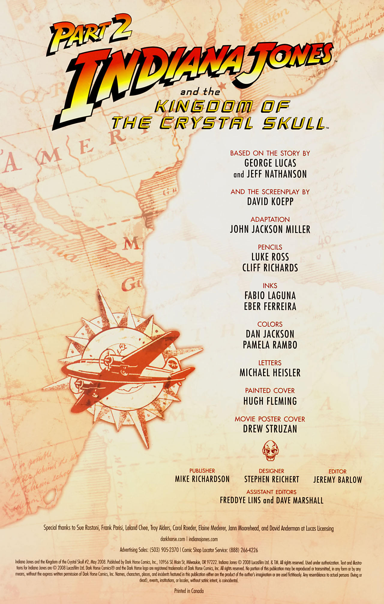 Read online Indiana Jones and the Kingdom of the Crystal Skull comic -  Issue #2 - 2