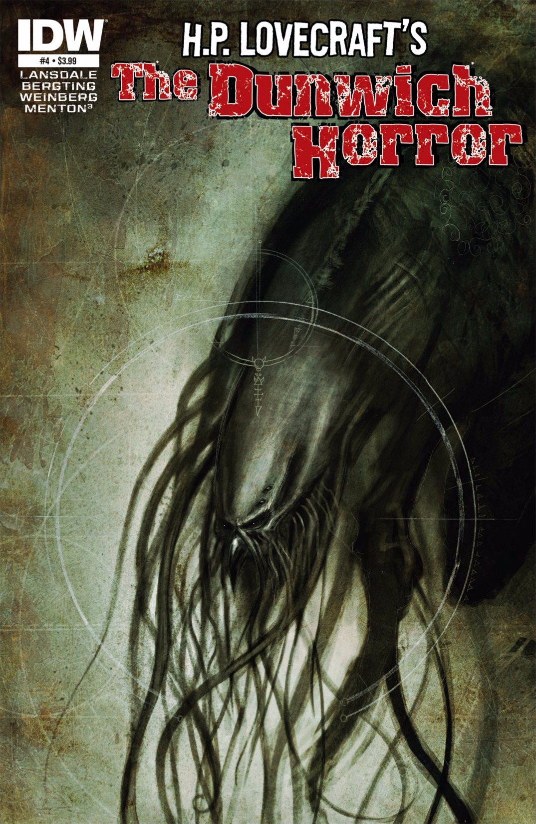 Read online H.P. Lovecraft's The Dunwich Horror comic -  Issue #4 - 1