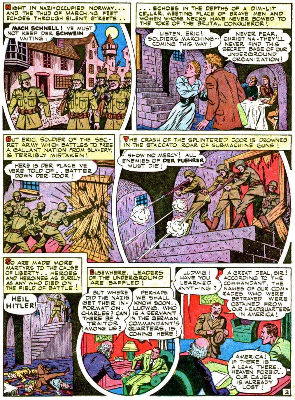 Read online Boy Commandos comic -  Issue #2 - 48