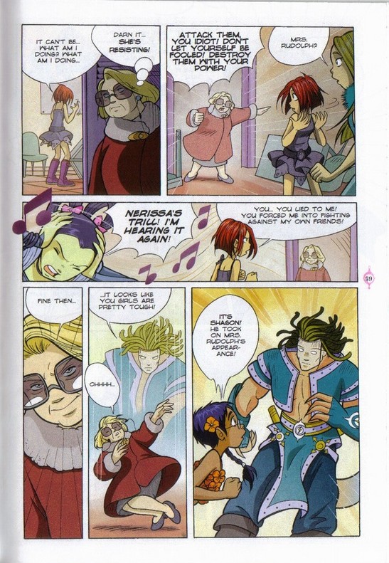 Read online W.i.t.c.h. comic -  Issue #20 - 49