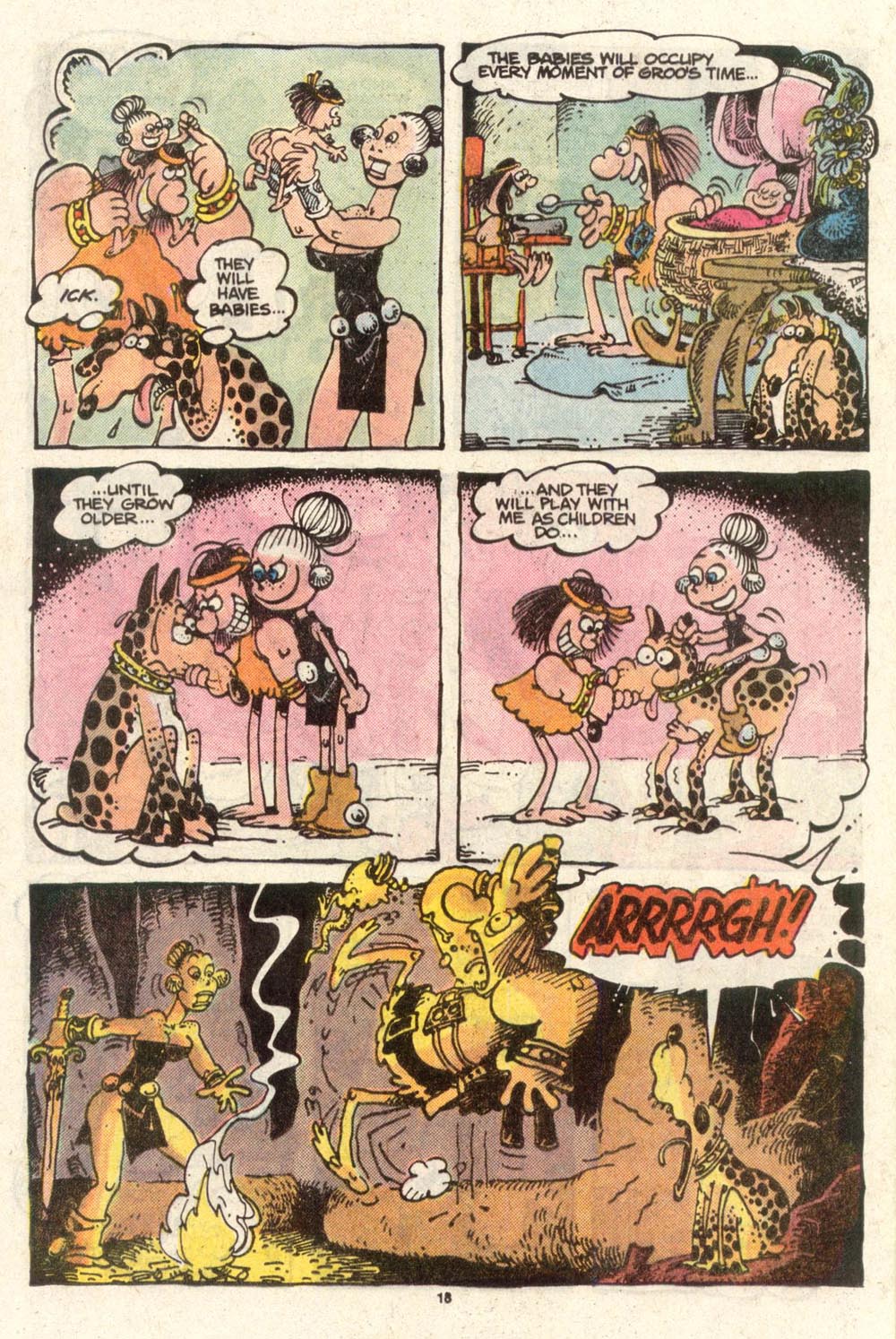 Read online Sergio Aragonés Groo the Wanderer comic -  Issue #50 - 18