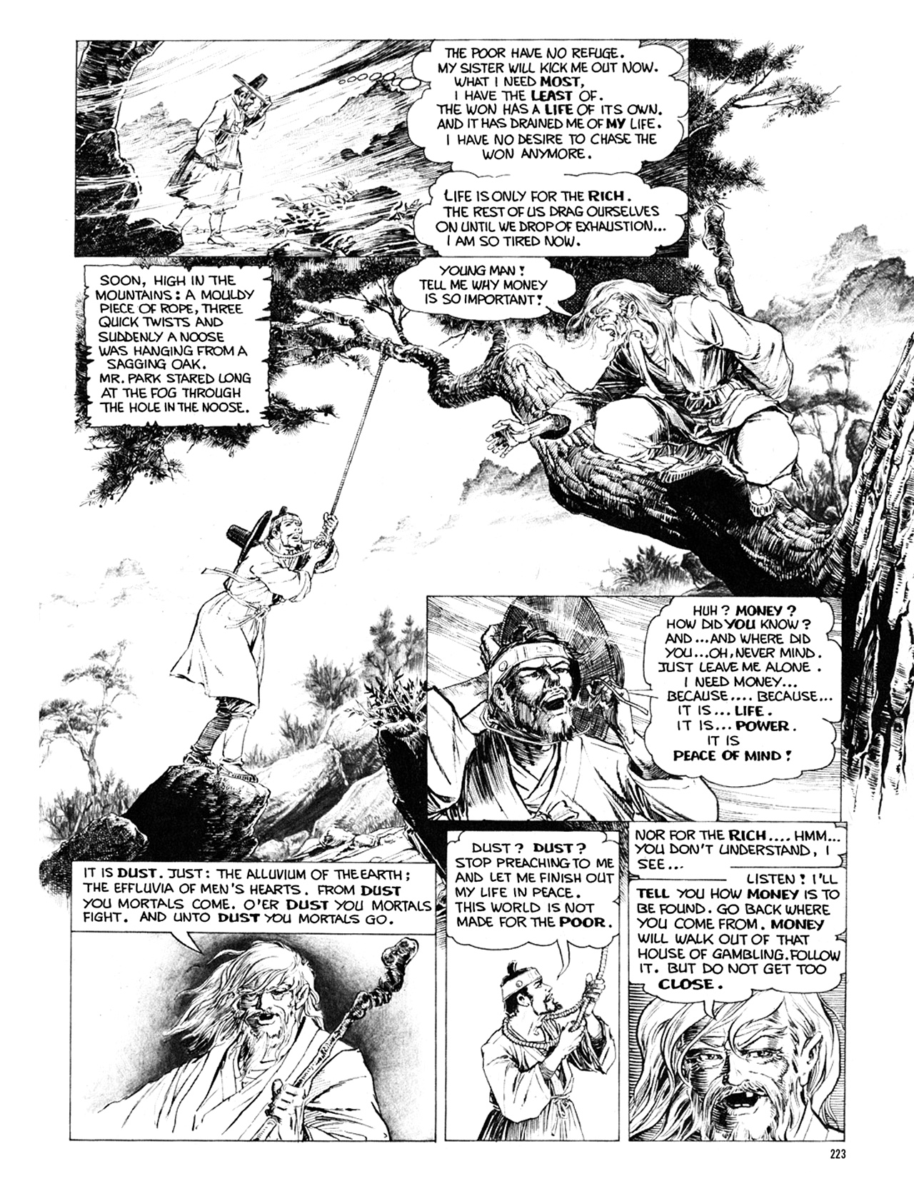 Read online Eerie Archives comic -  Issue # TPB 7 - 224