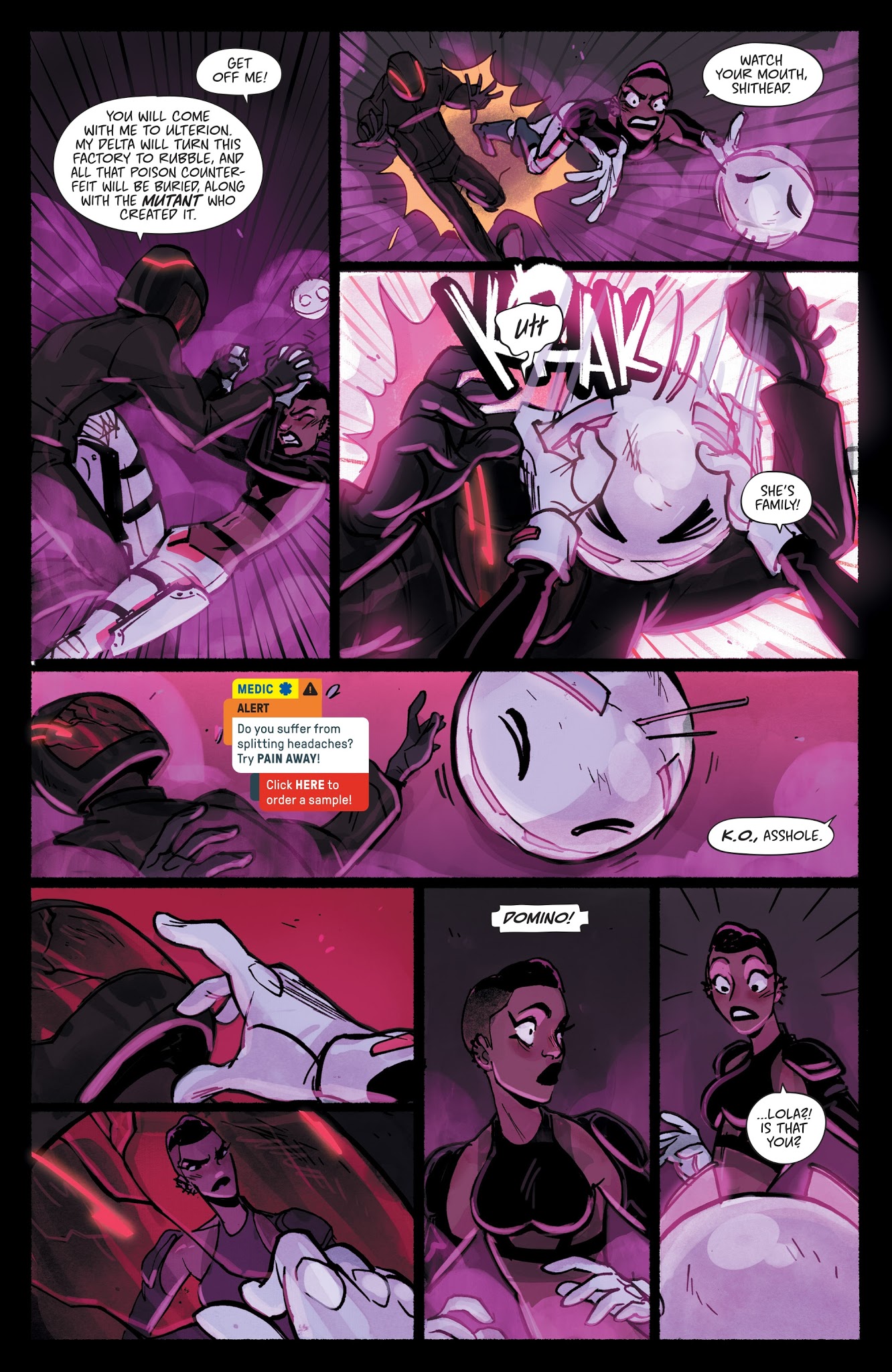 Read online Motor Crush comic -  Issue #9 - 12