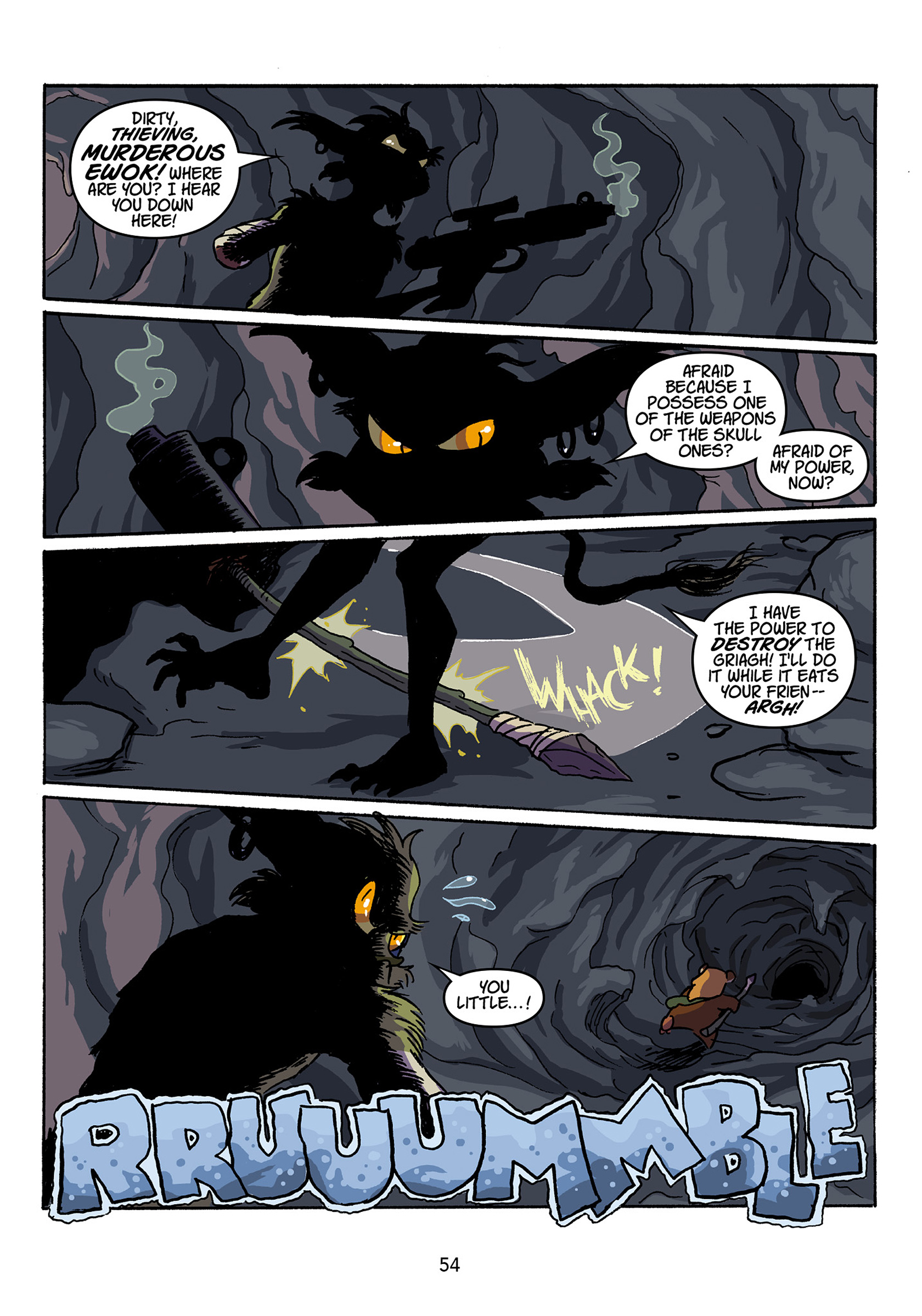 Read online Star Wars: Ewoks - Shadows of Endor comic -  Issue # TPB - 55