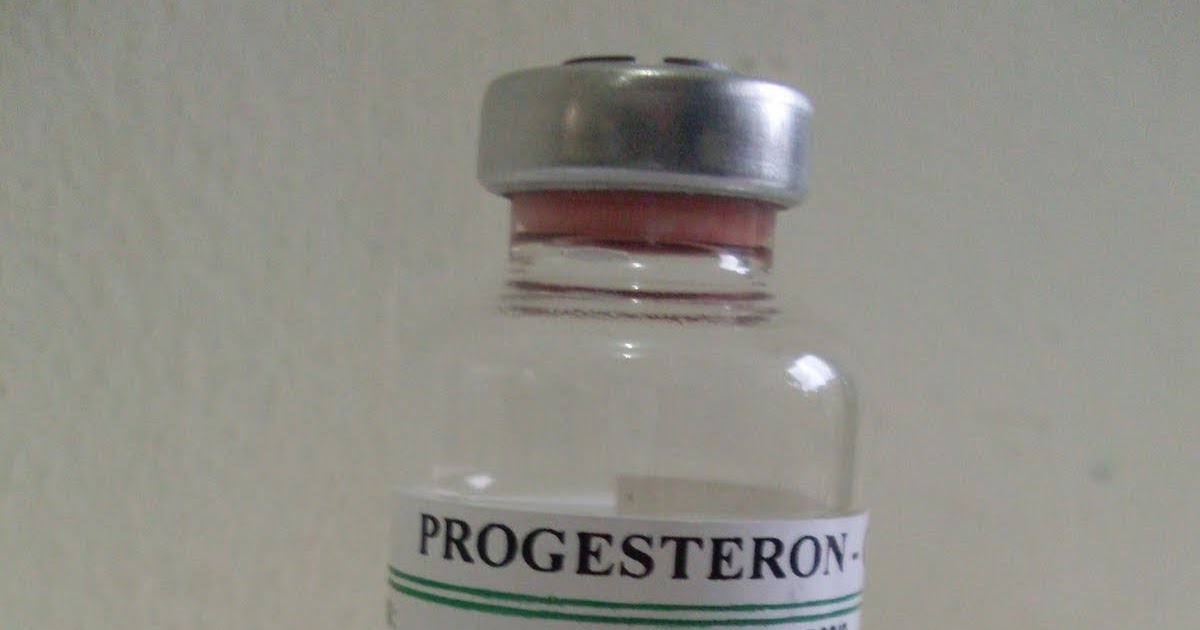 После уколов прогестерона